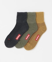 Healthknit　シンカーカラーミドルソックス 3P