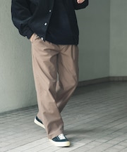 SHADOW STRIPEセミワイドトラウザー