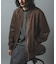 F.S.MA-1 Zip Up ライトブルゾン