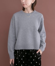MILANO BASIC クルーネックニット