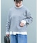MILANO BASIC クルーネックニット