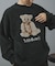 TEDDY BEAR モール クルーネックニット