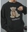TEDDY BEAR モール クルーネックニット