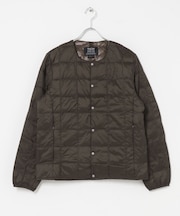 TAION　Crew Neck Button Down Jacket