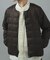 TAION　Crew Neck Button Down Jacket