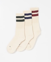 Healthknit　HK シンカークラシック 2LINEソックス 3P