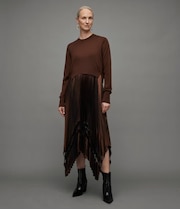 NADIA FOIL DRESS