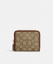 【公式】スモール ジップ アラウンド ウォレット・シグネチャー ジャカード