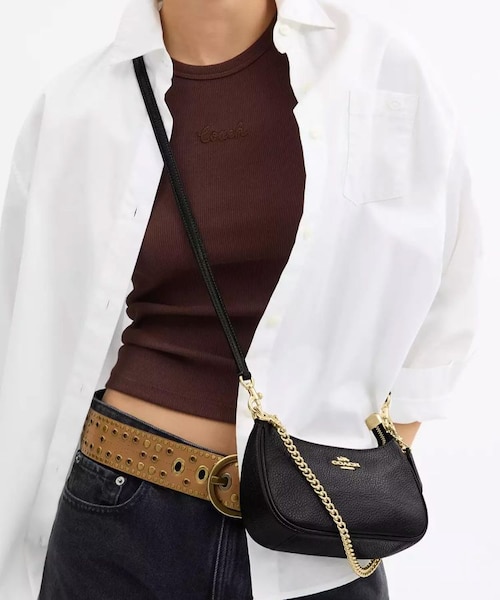 【超美品】ヘリテージ コンバーチブル クロスボディ・シグネチャー キャンバス 公式】ヘリテージ コンバーチブル クロスボディ・シグネチャー