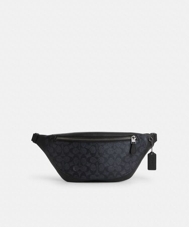 【公式】ワーレン ベルト バッグ・シグネチャー キャンバス