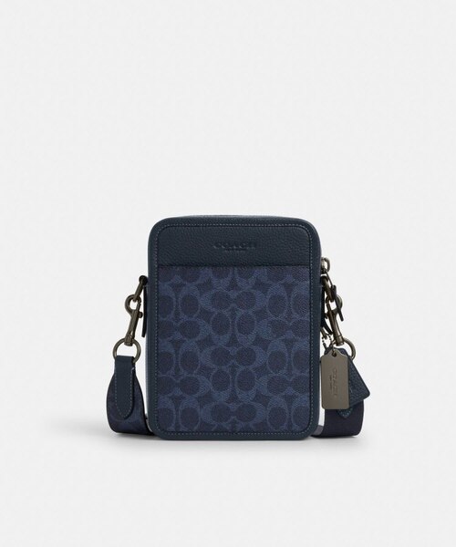 公式】スリム メッセンジャー・シグネチャー ジャカード｜コーチ