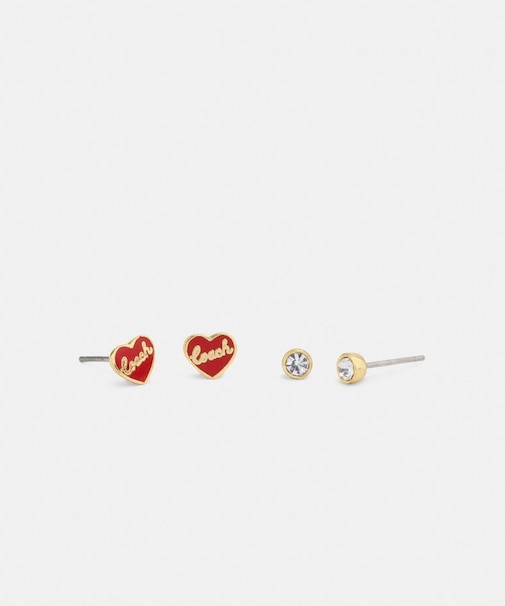 【公式】ハート スタッド ピアス セット