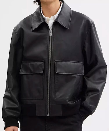 【公式】レザー フライト ジャケット