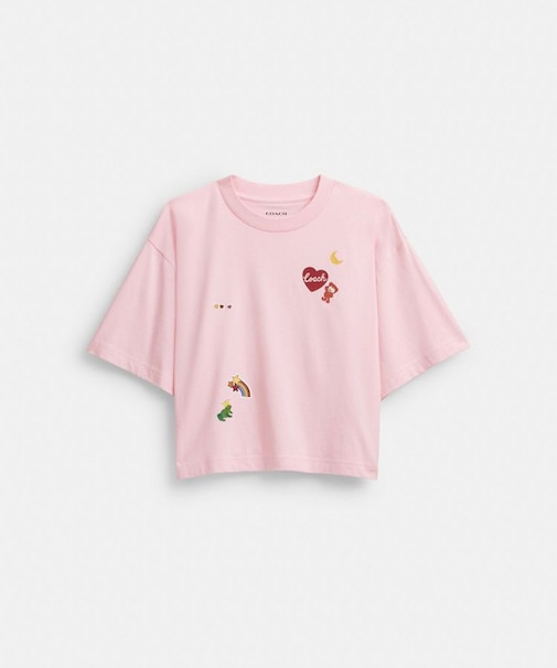 【公式】クロップド Tシャツ・ステッカー パッチ