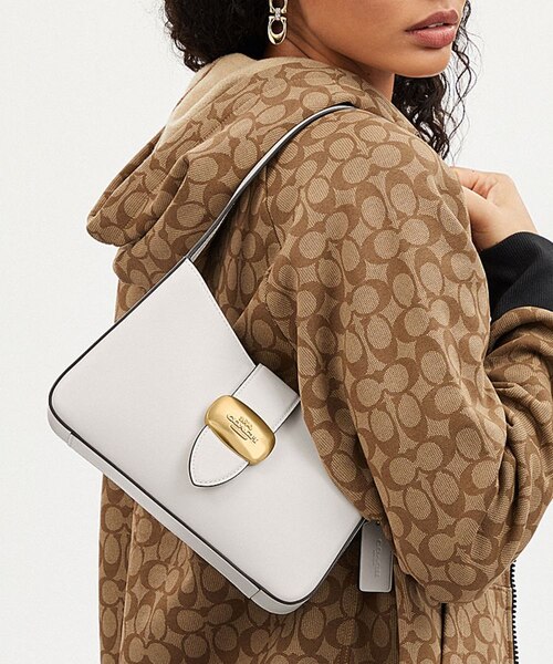 COACH コーチ エライザ 2wayショルダーハンドバッグベージュ 新品未使用 公式】エライザ ショルダー バッグ｜コーチ アウトレットの