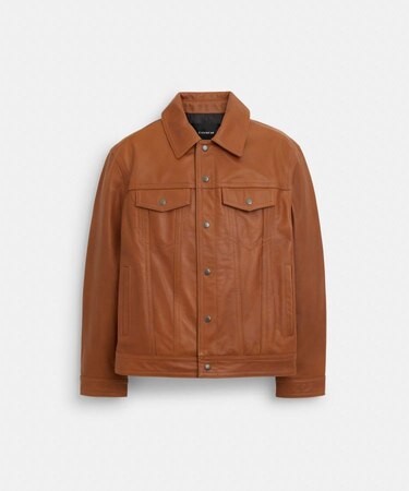 【公式】レザー トラッカー ジャケット