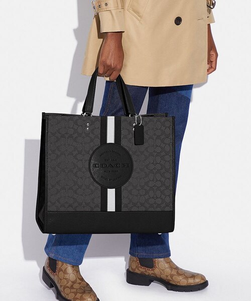 公式】デンプシー トート 40 シグネチャー ジャカード ウィズ