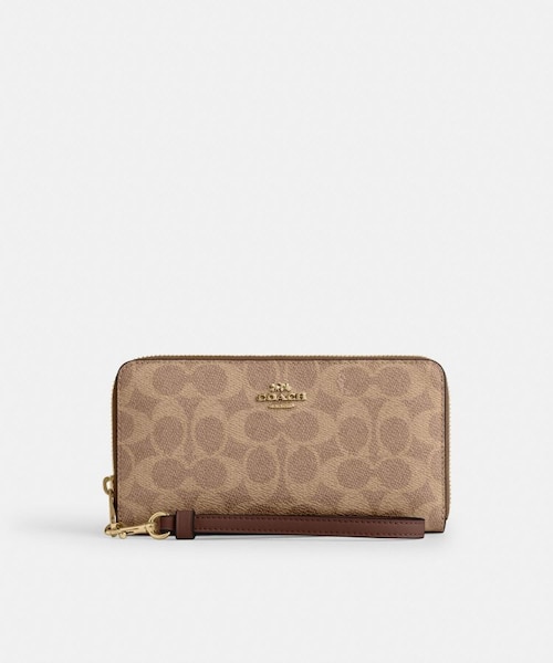 【COACH⭐︎未使用品】アコーディオンウォレット・シグネクチャーキャンパス 公式】アコーディオン ウォレット・シグネチャー キャンバス｜コーチ