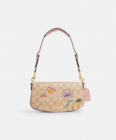 【公式】【COACH X OBSERVED BY US】アンドレア ショルダー バッグ・シグネチャー キャンバス