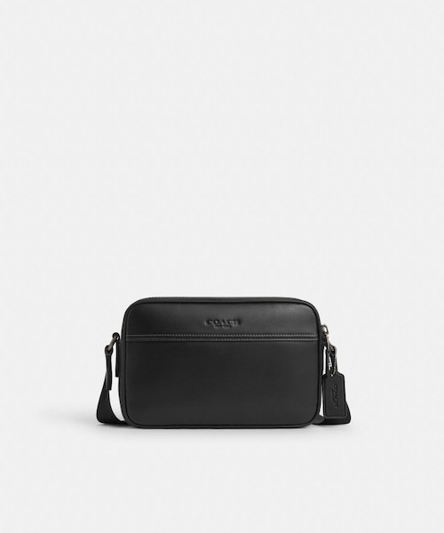 公式】ワイアット クロスボディ バッグ・シグネチャー キャンバス