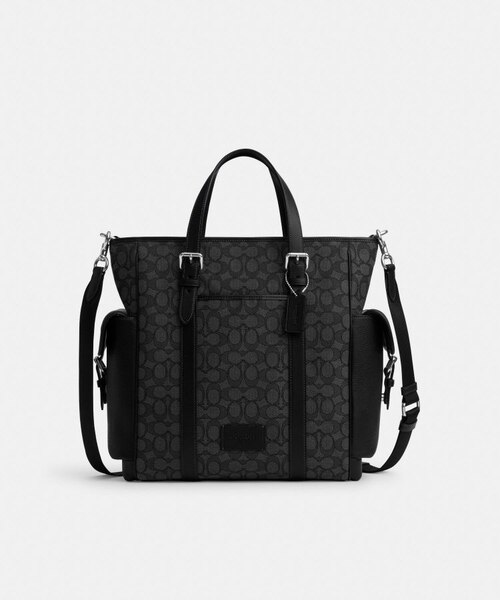 ★coach★スプリントトートインシグネチャージャカード 公式】スプリント トート・シグネチャー ジャカード|コーチ