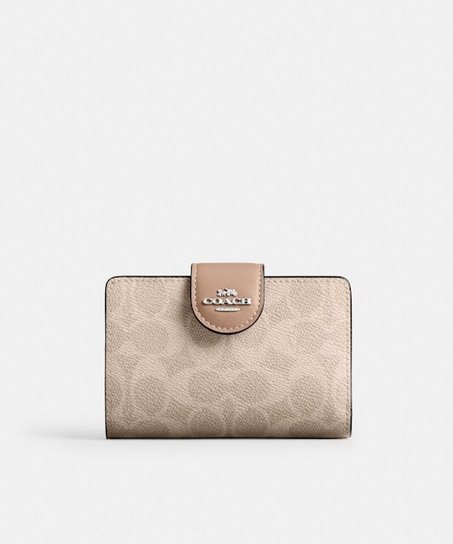 COACH／アコーディオン ウォレット クロスグレイン レザー 公式】アコーディオン ウォレット クロスグレイン レザー｜コーチ