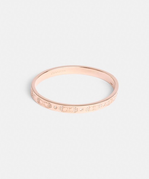 【公式】シグネチャー パヴェ ヒンジド バングル