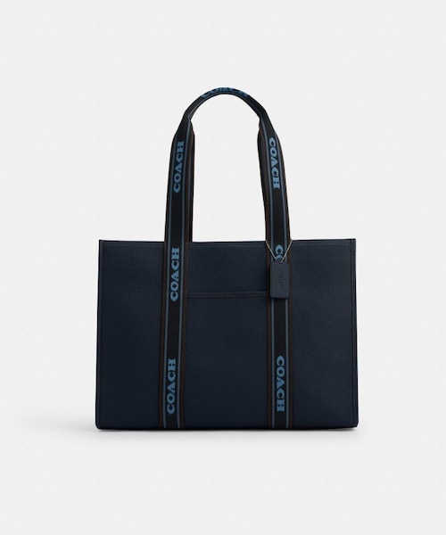 コーチ ラージスミストート ブラック 新品 COACH コーチ LARGE SMITH TOTE ラージ スミス トート バッグ A4