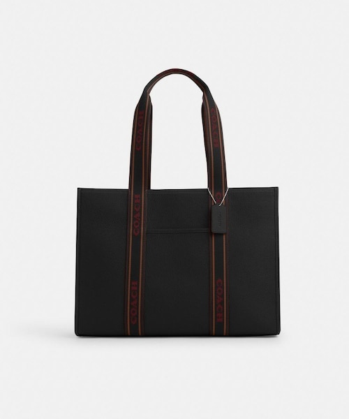 公式】ラージ スミス トート・シグネチャー デニム｜コーチ