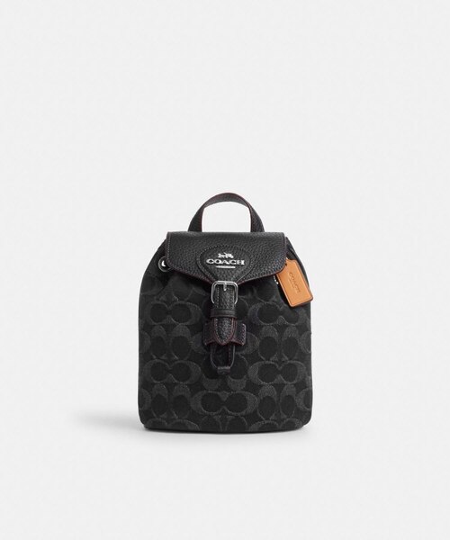 公式】アメリア コンバーチブル バックパック・シグネチャー デニム