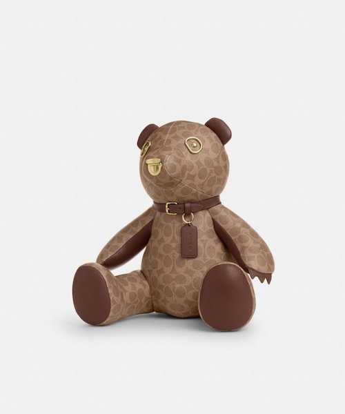 COACH コーチ クマのぬいぐるみ　シグネチャー テディベア COACH コーチ クマのぬいぐるみ シグネチャー テディベア