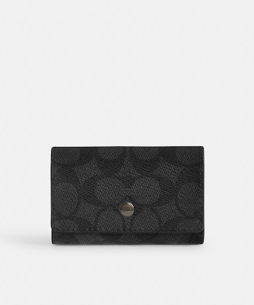 COACH メンズ ファイブリングキーケース シグネチャーキャンバス COACH コーチ ☆COACH☆ ファイブ リング キーケース