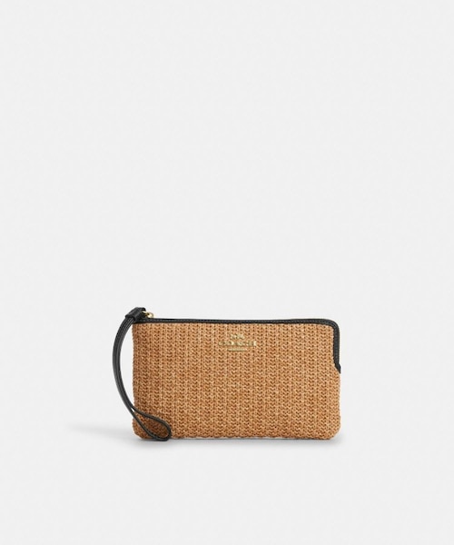 新作★【COACH】ラージ コーナー ジップ リストレット 公式】ラージ コーナー ジップ リストレット｜コーチ