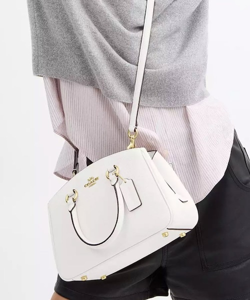 公式】カーリー キャリーオール バッグ・シグネチャー キャンバス