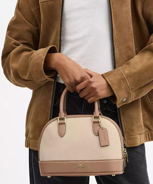 【オケージョンにも】COACH サブリナ サッチェル バッグ 公式】サブリナ サッチェル バッグ・カラーブロック｜コーチ
