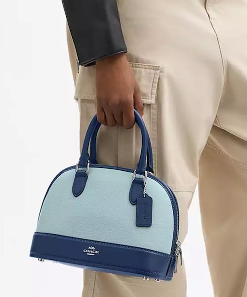 すぐ届く COACH サブリナ サッチェル バッグ カラーブロック 公式】コーチアウトレット | サブリナ サッチェル バッグ