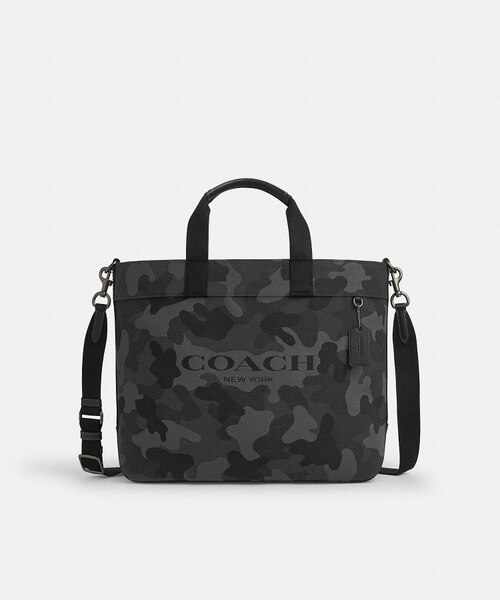 ハシハシ様　売約済み品　✅【美品】定価8.2万　コーチ　メンテ済み　COACH 公式】トート バッグ 38・カモ プリント｜コーチ アウトレットの