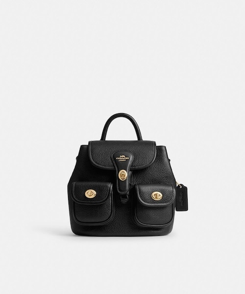 公式】ハドリー バックパック・シグネチャー キャンバス｜コーチ