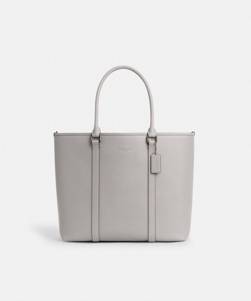 【売約済】コーチ　サリバン　ビッグ　トートバッグ　ワンショルダー　グレー 公式】コーチアウトレット | サリバン トート
