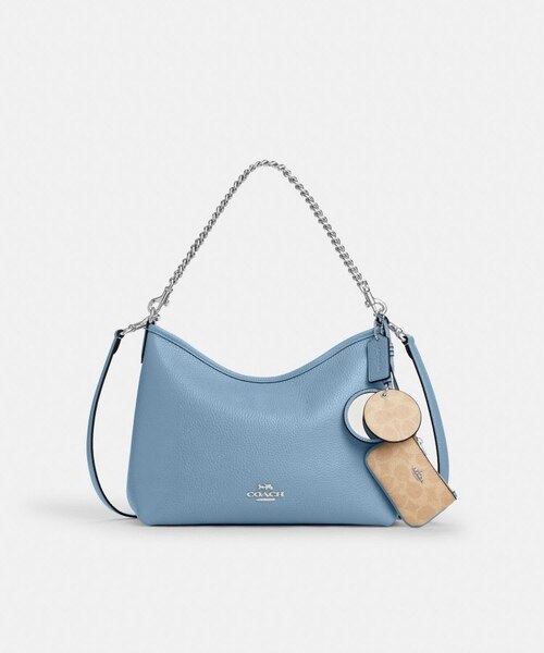 COACH ローレル ラージ ショルダー バッグ・ミラー チャーム アンドポーチ COACH OUTLET｜【公式】ローレル ラージ ショルダー バッグ