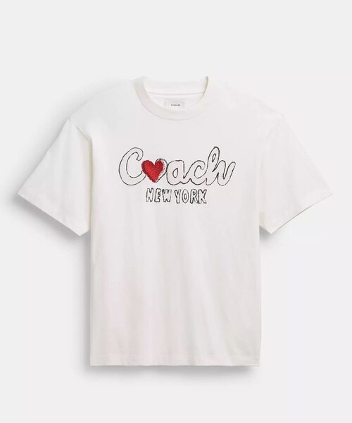公式】ハート リラックスド Tシャツ｜コーチ アウトレットの