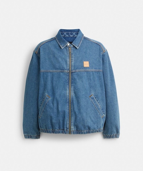公式】シグネチャー デニム ジャケット｜コーチ アウトレットの