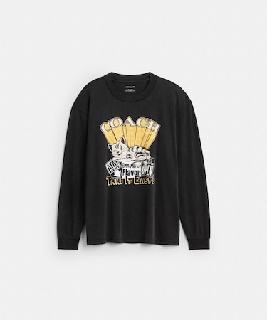【公式】キャット ロング スリーブ Tシャツ
