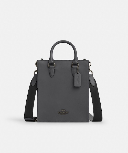 COACH グレー ディラントートバッグ 公式】ディラン トート バッグ・シグネチャー キャンバス
