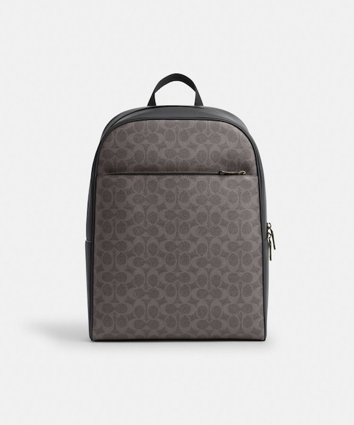 公式】オーウェン バックパック・シグネチャー キャンバス｜コーチ