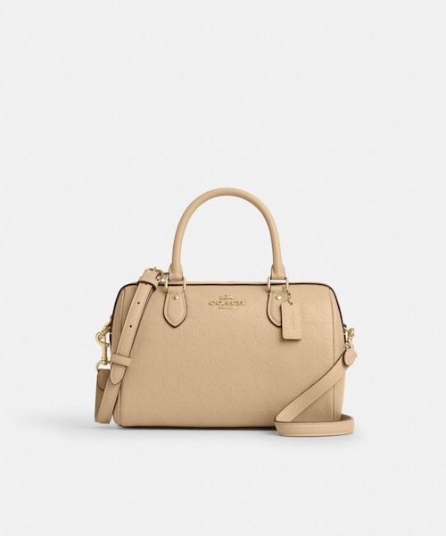 【週末限定価格】 COACH シグネチャー ローワン サッチェル アウトレット コーチ アウトレット ショルダーバッグ レディース シグネチャー