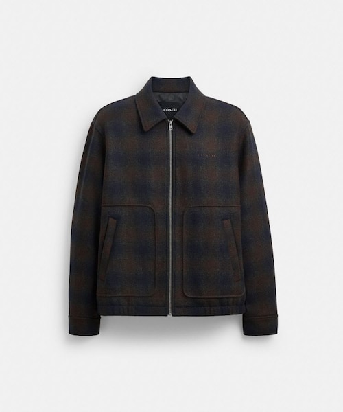 公式】ウール ショート ジャケット｜コーチ アウトレットの