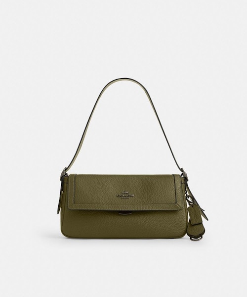 ACTIVO / アクティヴォ | ナイロン フラップ ショルダーバッグ | カーキ | レディース AVOCA フラップショルダー ショルダーバッグ バッグ かばん レディース