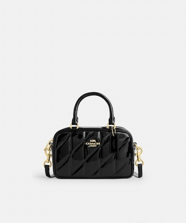 【公式】サッチェル クロスボディ バッグ・キルティング