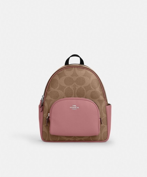 【公式】コート バックパック・マキシ シグネチャー キャンバス